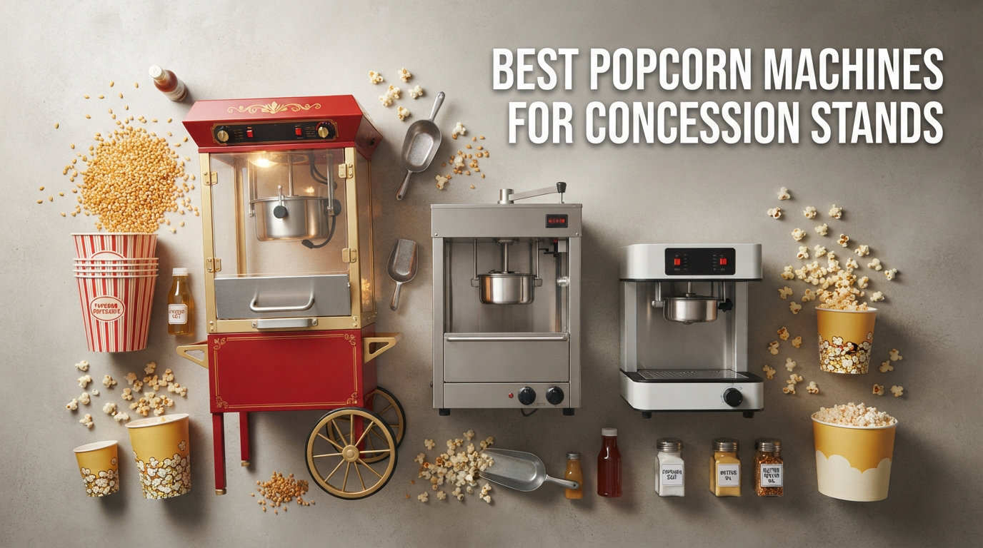 best popcorn machines for concession stands