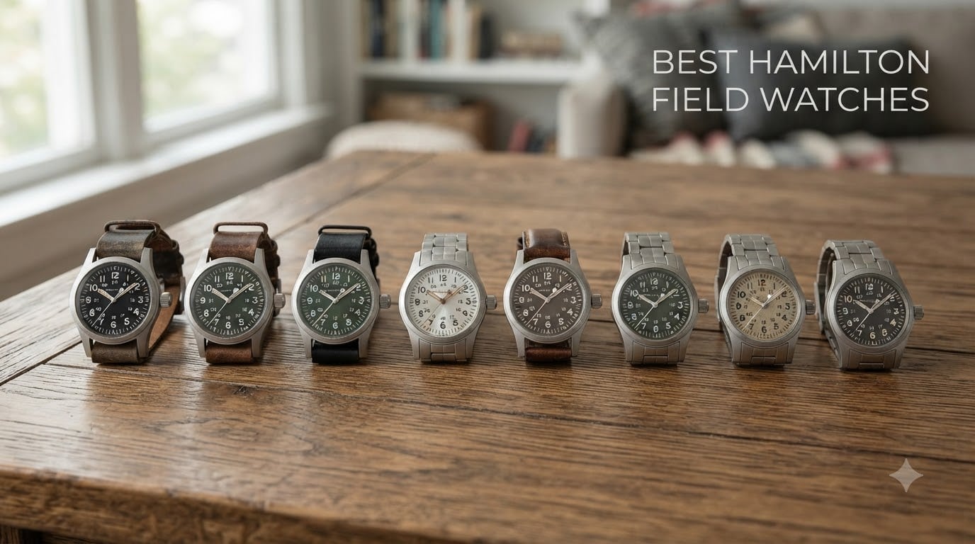 best hamilton field watches