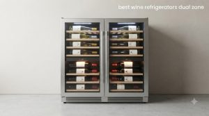 best wine refrigerators dual zone