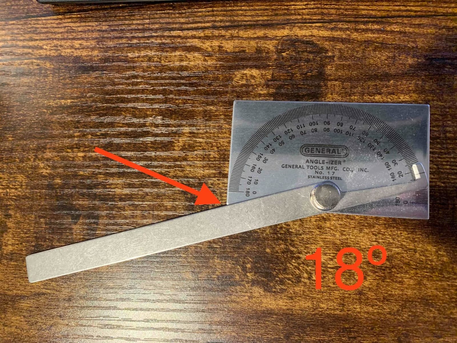 General Tools Square Head Protractor & Angle Finder for Carpentry & Framing | Carpenter square & angle gauge for woodworking customer photo 2