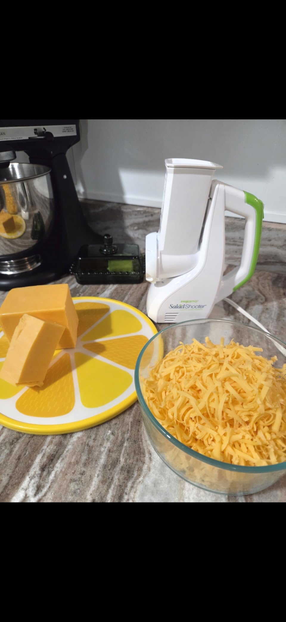 Presto Salad Shooter Electric Slicer/Shredder,White customer photo 1