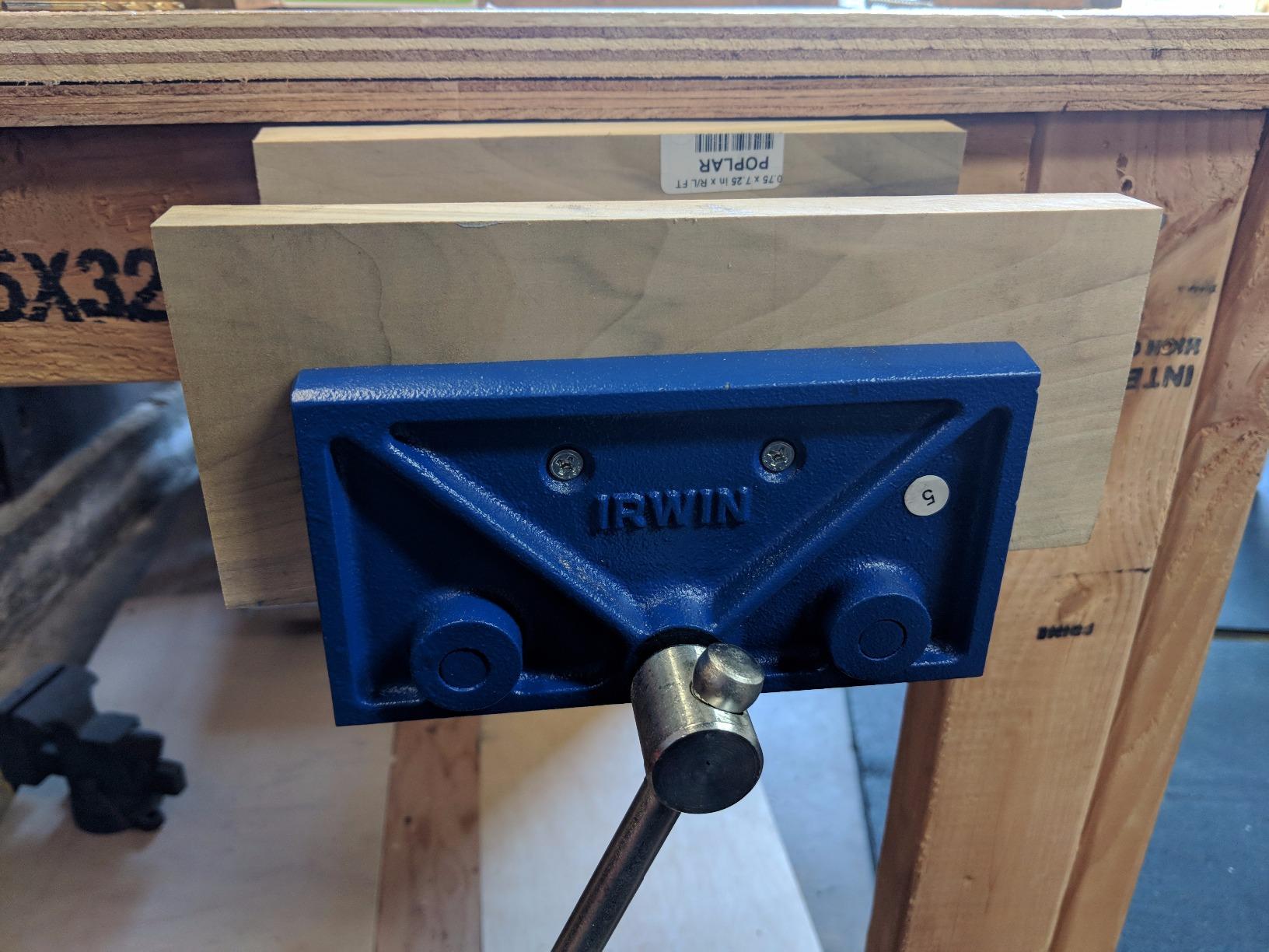 IRWIN Tools Woodworker's Vise, 6 1/2