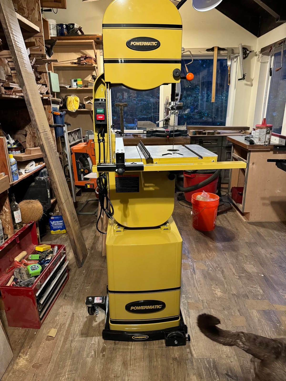 Powermatic 14-Inch Woodworking Bandsaw, 1-1/2 HP, 115/230V 1Ph (PWBS-14CS) customer photo 1