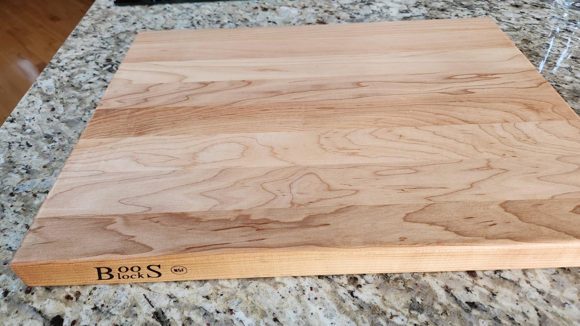 John Boos R-Board Series Rectangular Wooden Maple Cutting Board 18