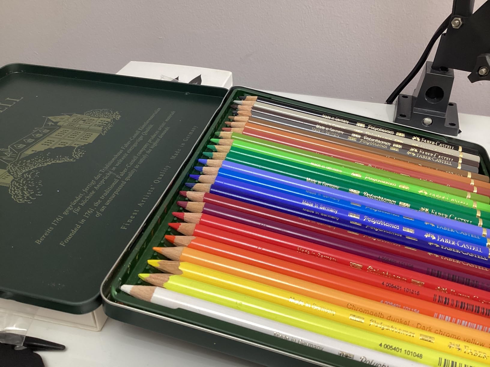 Faber-Castell Polychromos Artists' Color Pencils - Tin of 24 Colors customer photo 2