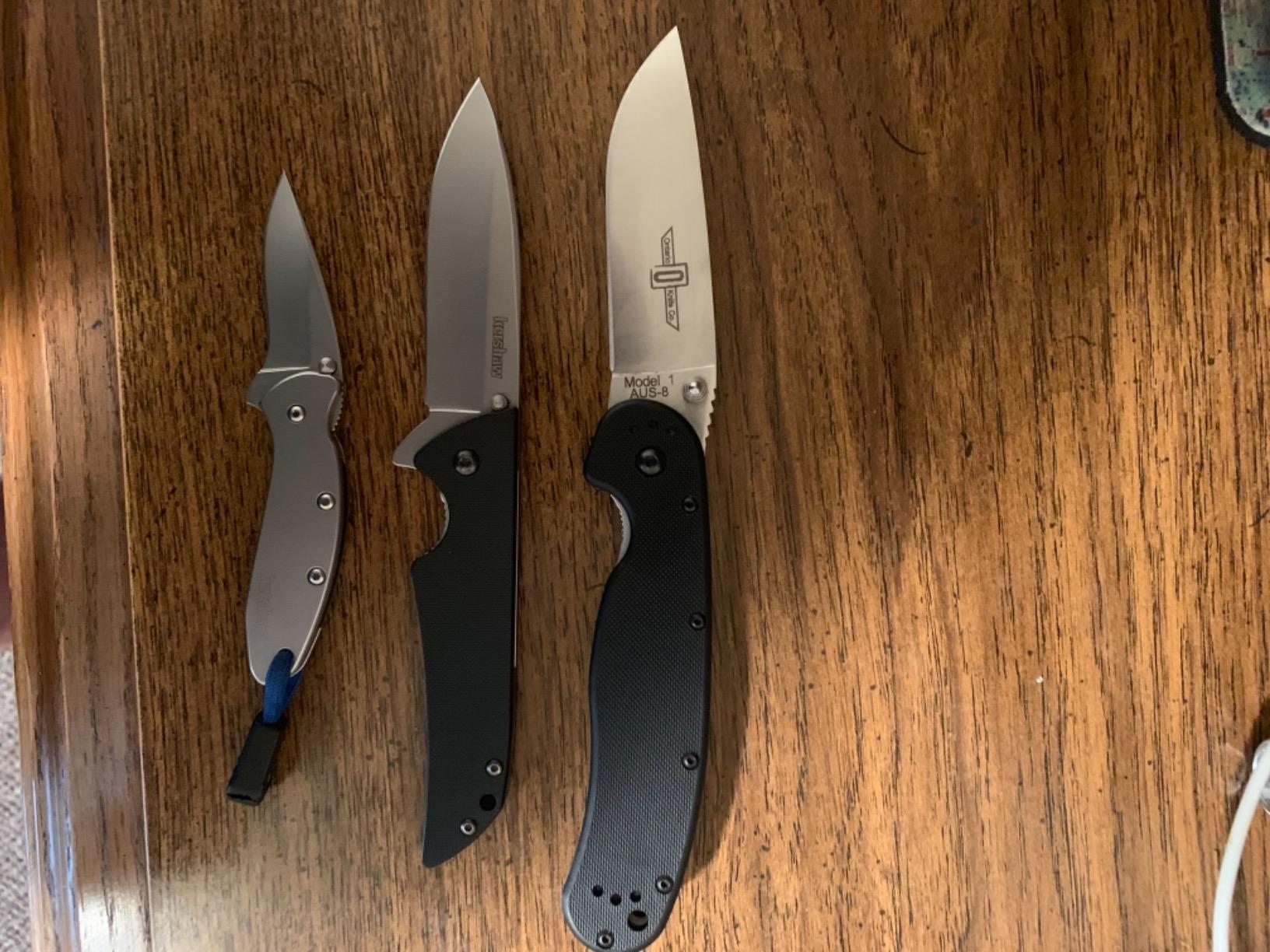 Kershaw Chive Pocket Knife, 1.9 Inch 420HC Steel Blade, Speedsafe Assisted Opening, Made in the USA, (1600) customer photo 2