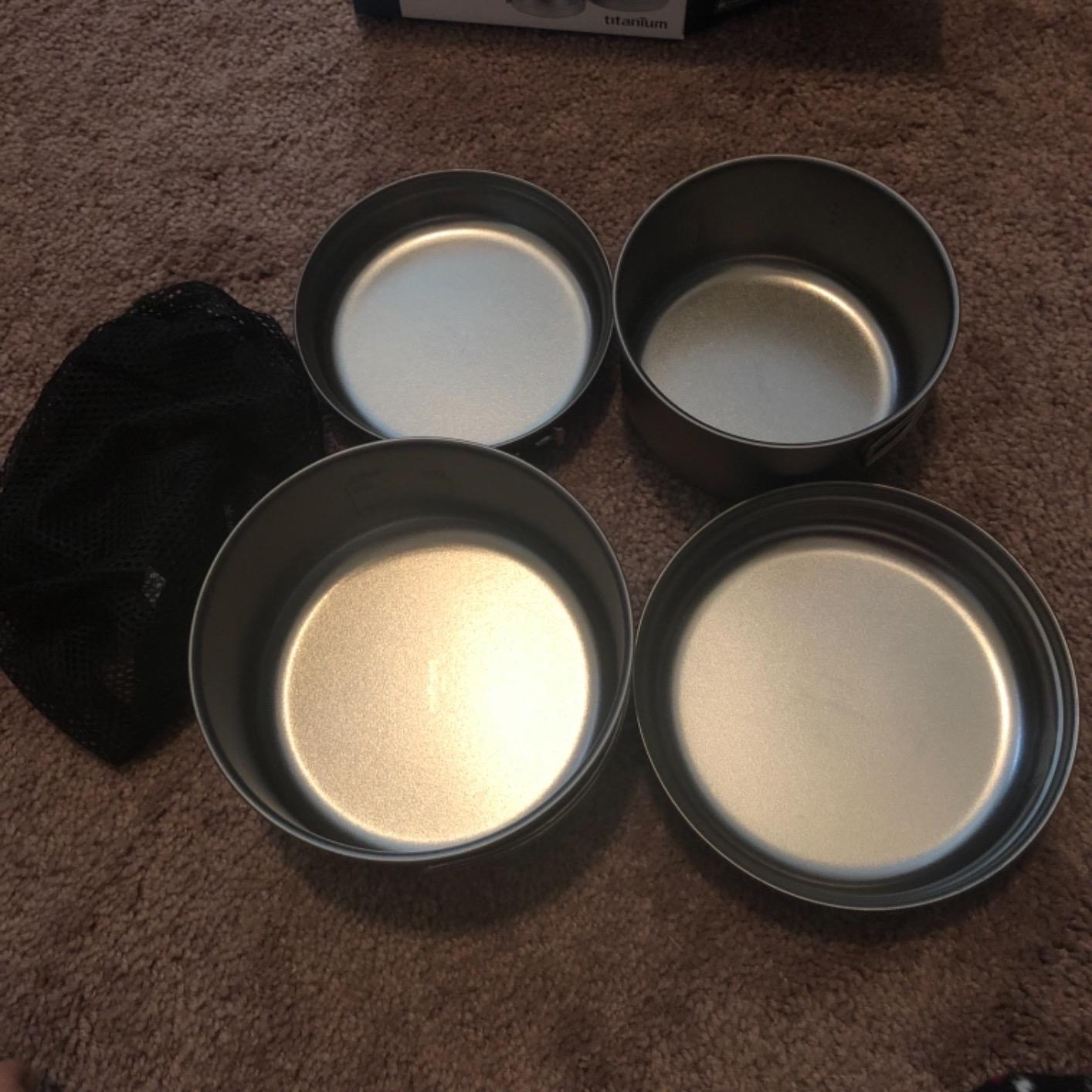 Snow Peak Titanium Multi Compact Cookset customer photo 1