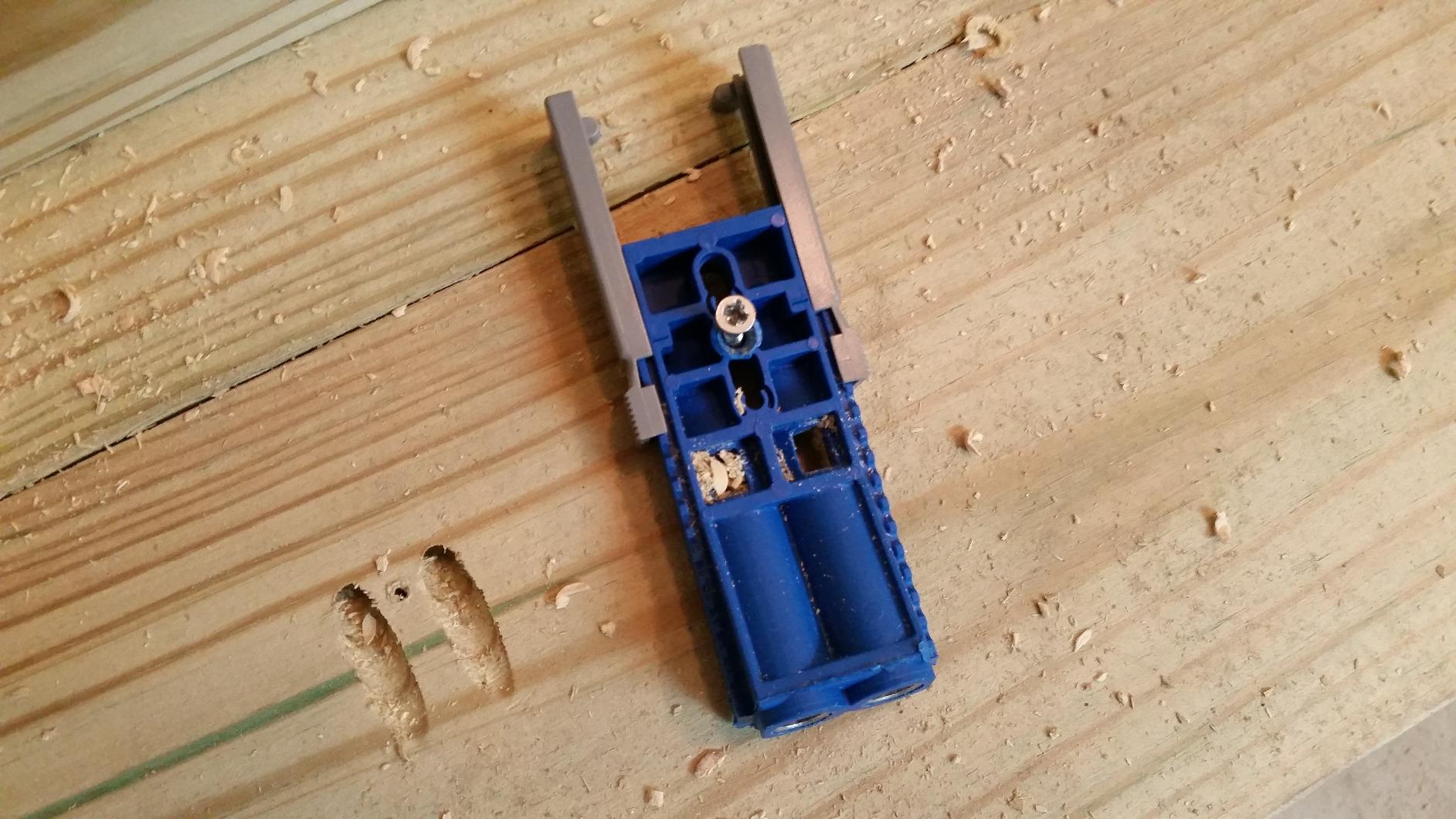 Kreg R3 Jr. Pocket Hole Jig System (Jig System), Blue customer photo 1