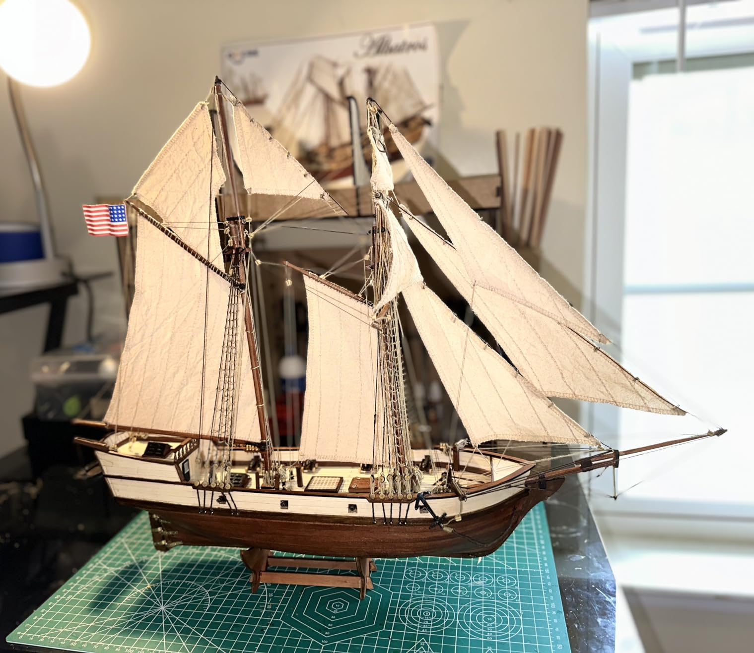 OcCre #12500 Albatross Wooden Ship Kit, 1/100 Scale customer photo 1