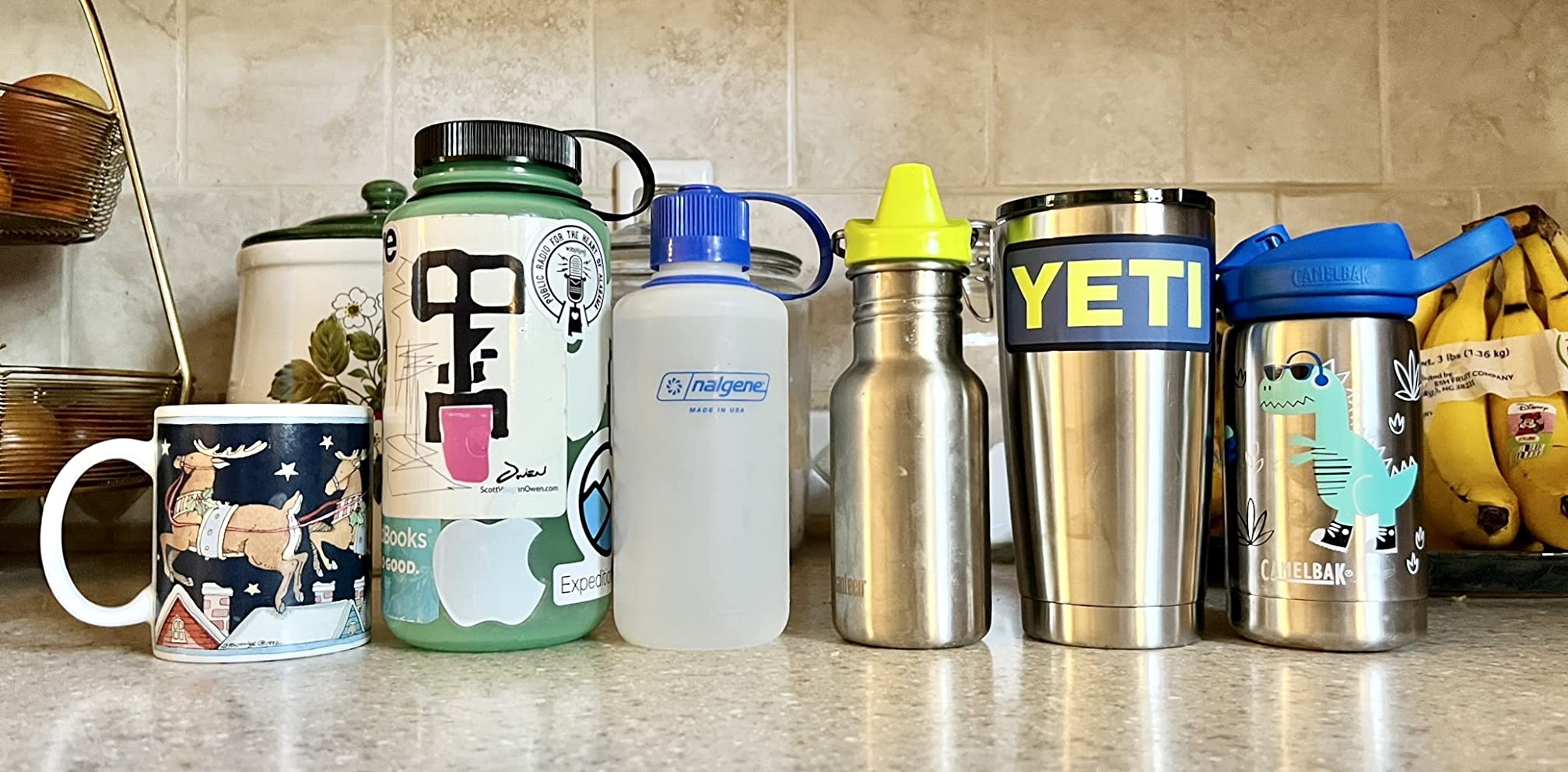 Nalgene HDPE Narrow Mouth BPA-Free Water Bottle, 16 oz customer photo 2