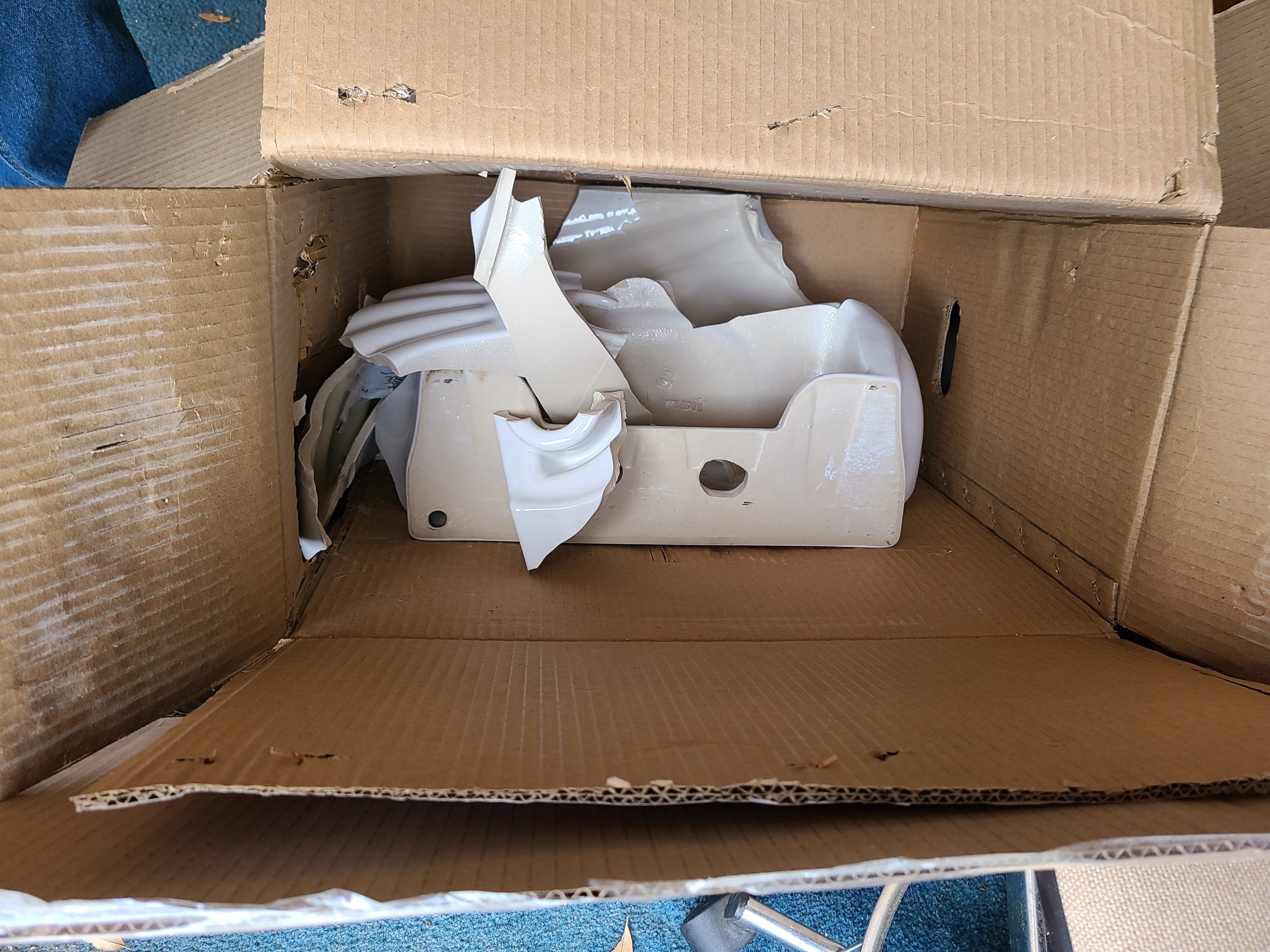Barclay Bali Pedestal Lavatory 8inches Widespread customer photo 1
