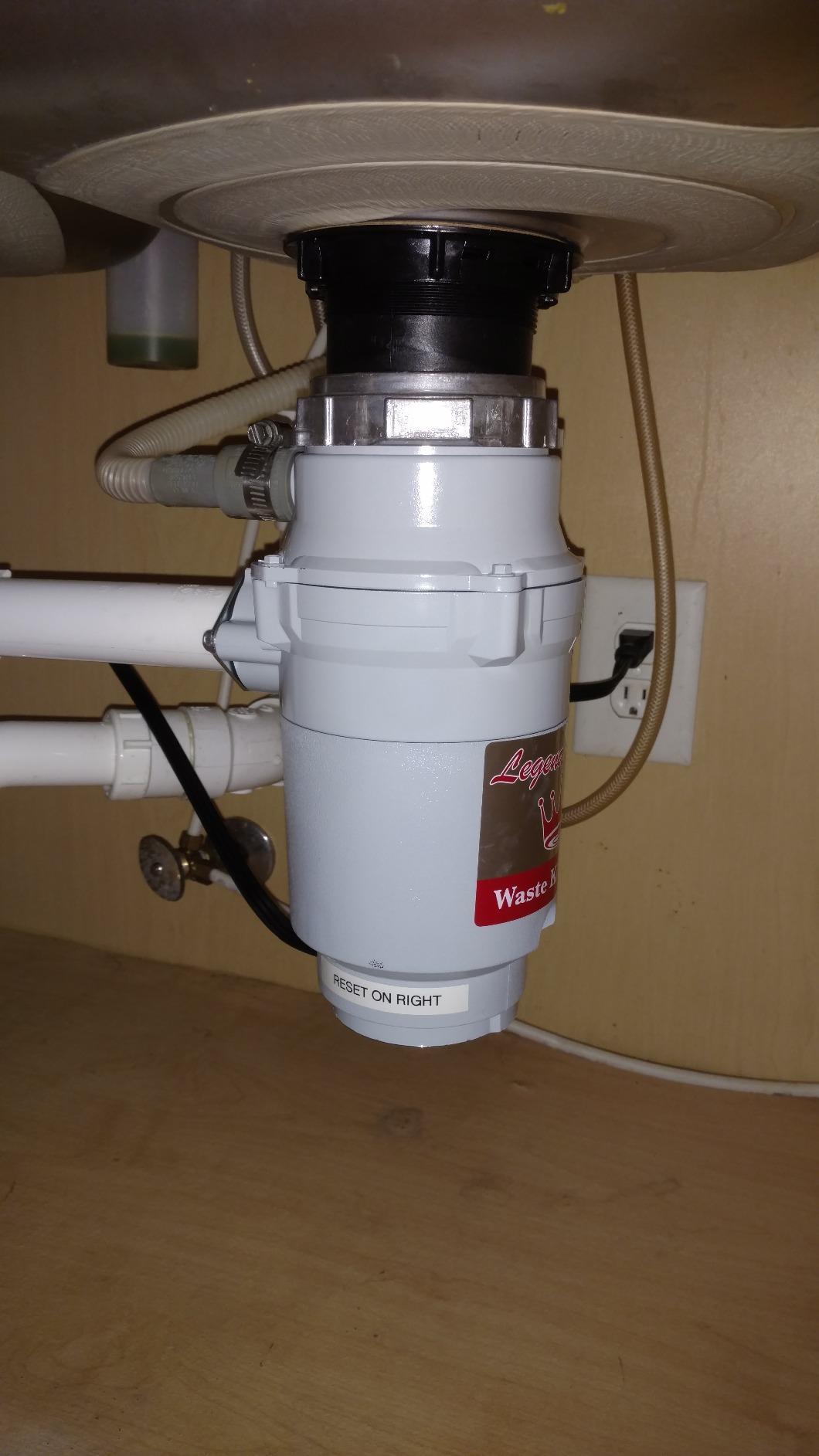 Waste King Garbage Disposal for Kitchen Sink with Power Cord, Compact Food Waste Disposer, L-111 customer photo 1