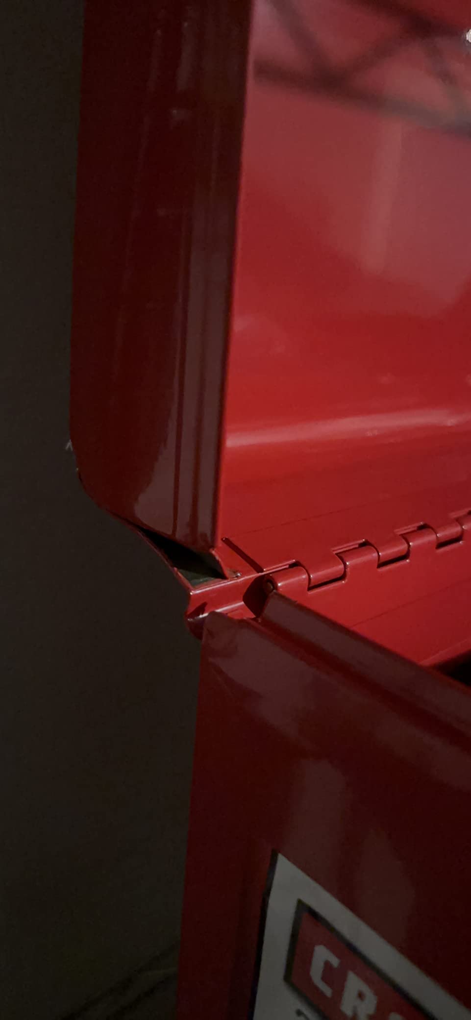 Craftsman 3-Drawer Metal Portable Chest Toolbox Red customer photo 1