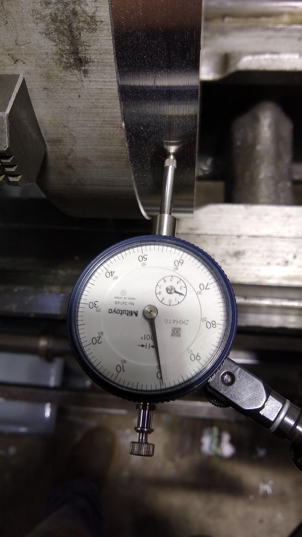 Mitutoyo 2416S Dial Indicator, #4-48 UNF Thread, 0.375