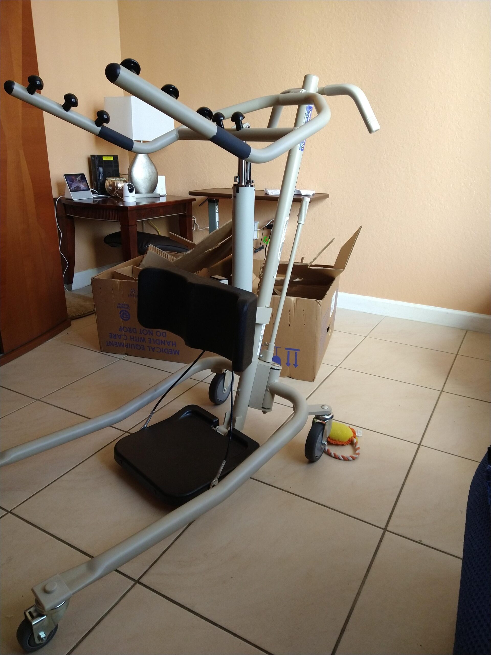 Invacare Sit to Stand Lift for elderly, Hydraulic Stand Assist Lift Aid for Patient, Lift Assist Transfer Device for Elderly Seniors, Adults & Disabled, FSA & HSA eligible customer photo 1