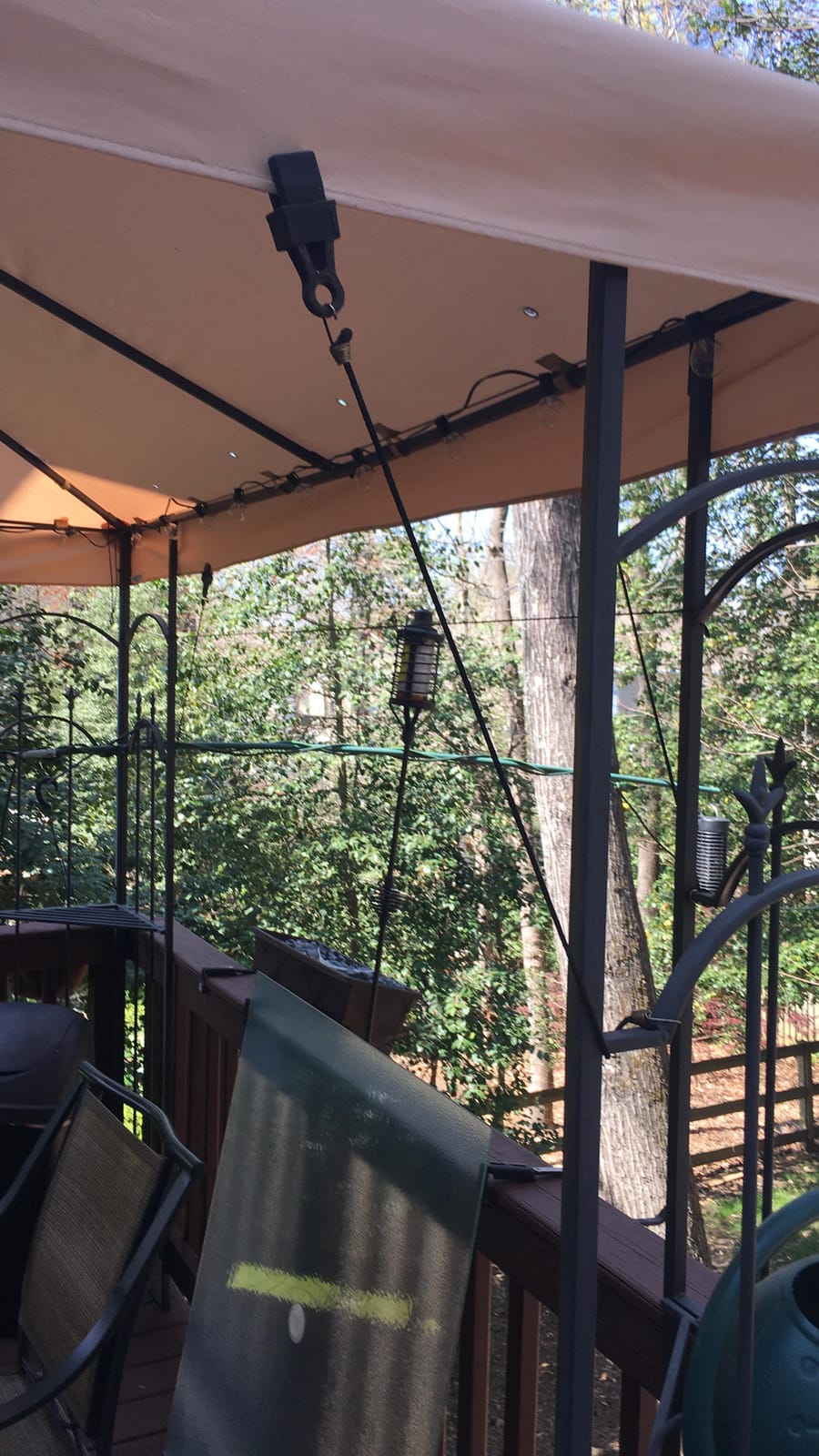 Garden Winds Durable 350 Replacement Canopy Top Compatible with Arrow 10' x 10' Gazebo Models 61821, HD-61821, 618221, 618221-C, GGHL00019 - Beige customer photo 1
