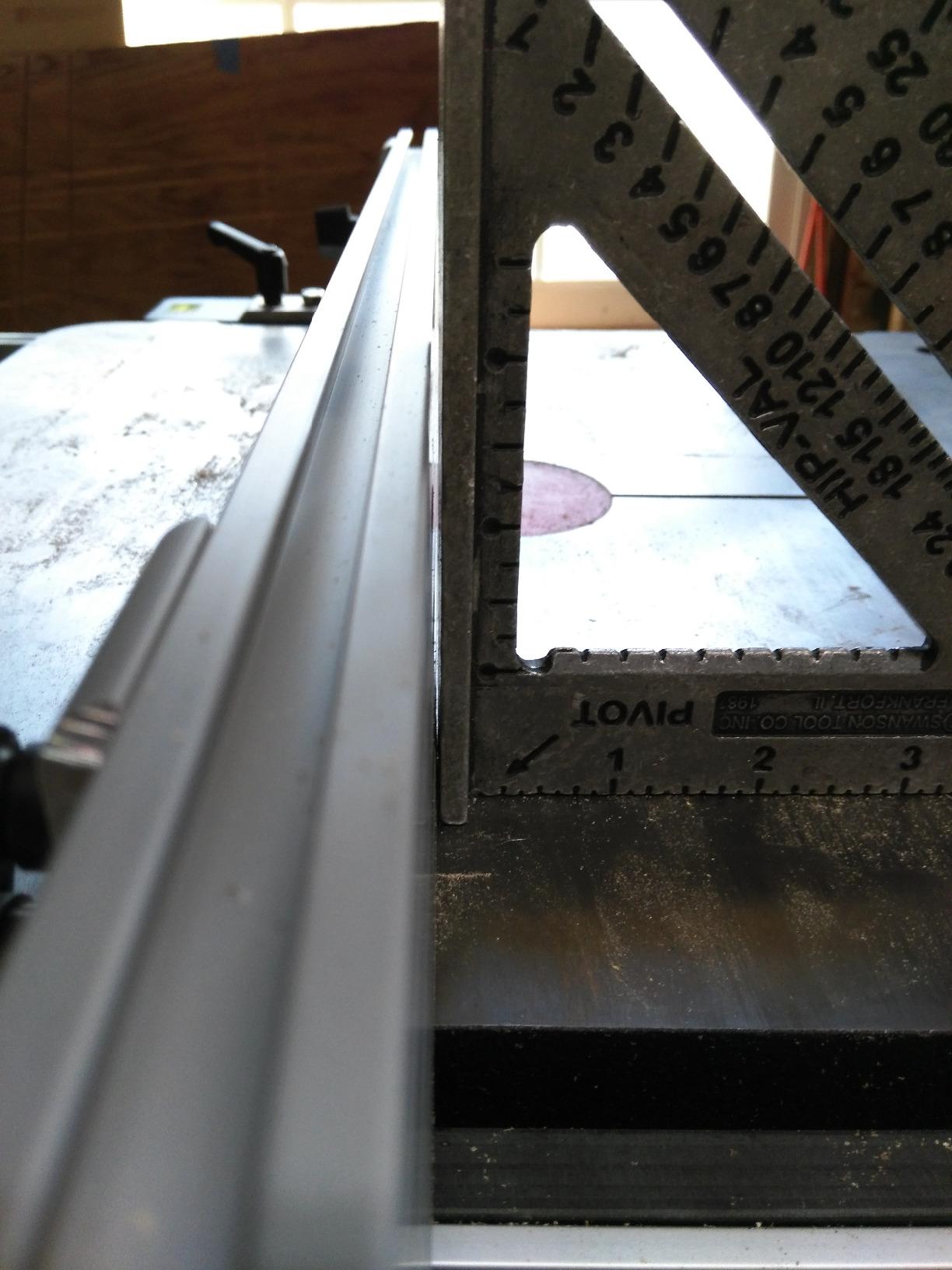 7280 Band Saw Fence for 14