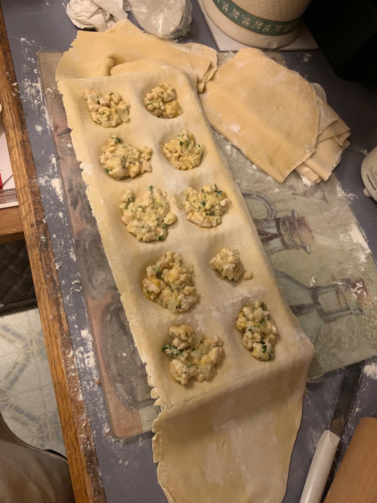 CucinaPro Ravioli Mold with XL 2.5 Inch Squares, Authentic Tray & Press | Make 10 Italian Raviolis at Once, Easy to Use Pasta Cutter Maker Kit customer photo 2