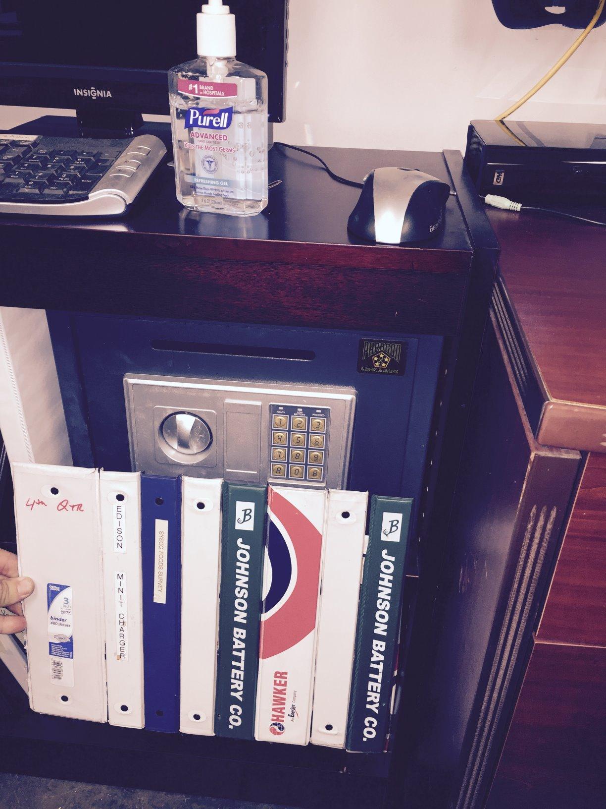 Paragon Lock & Safe 7875 Depository Safe .67 CF Cash Drop Safes Heavy Duty customer photo 1
