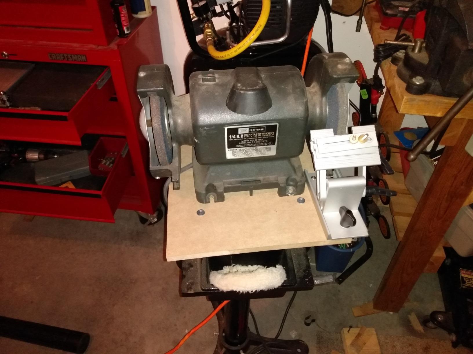 Adjustable Replacement Tool Rest Sharpening Jig customer photo 1