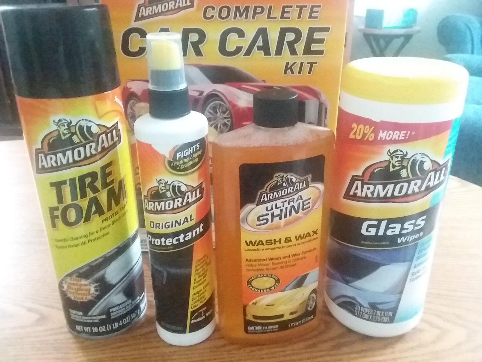 Armor All Car Cleaning Kit, Glass Wipes, Protectant, Wash & Wax, Tire Foam customer photo 1