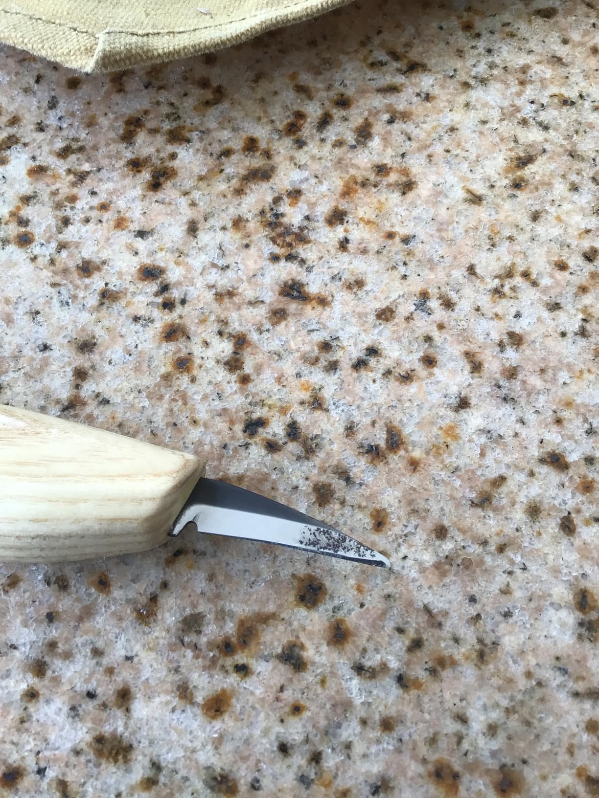 Flexcut Wood Carving Tools| Beginner Palm & Knife Set | 1095 High Carbon Steel Blades| Ergonomic Ashwood Handles | KN600 | Made in the U.S.A. customer photo 2
