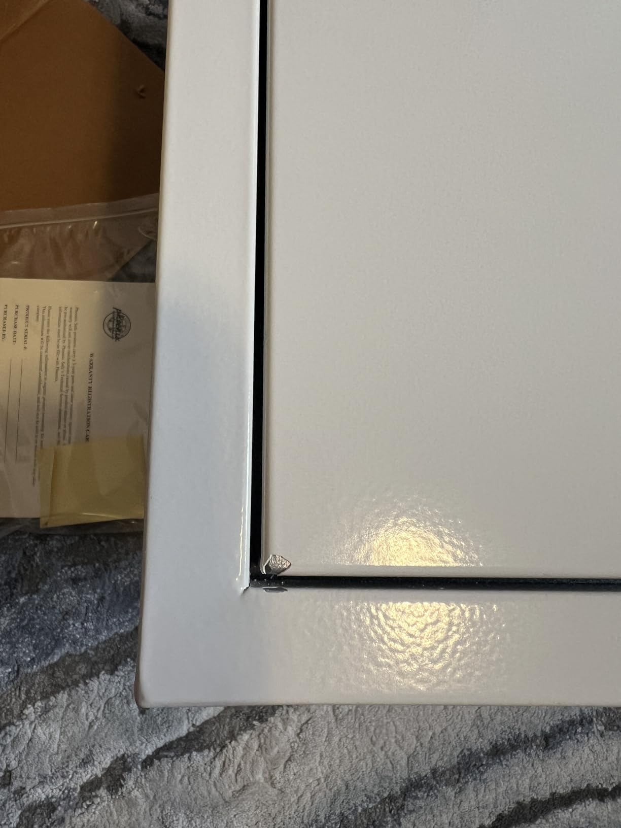 Fireproof Data Media Safe for DLT LTO Tapes, 0.58 cu ft | Class 125 2-Hour Fire Rated, Protects DLT, LTO, Hard Drives, CDs & Magnetic Media, Key Lock, Impact Tested, Model 2002 customer photo 1