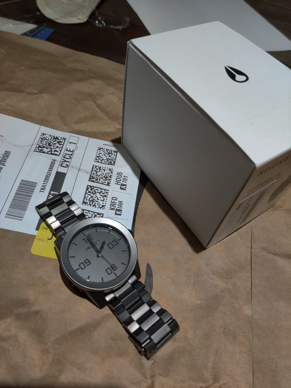 Corporal SS A346 - 100m Water Resistant XL Men's Watch (48mm Watch Face, 24mm Stainless Steel Band) customer photo 2