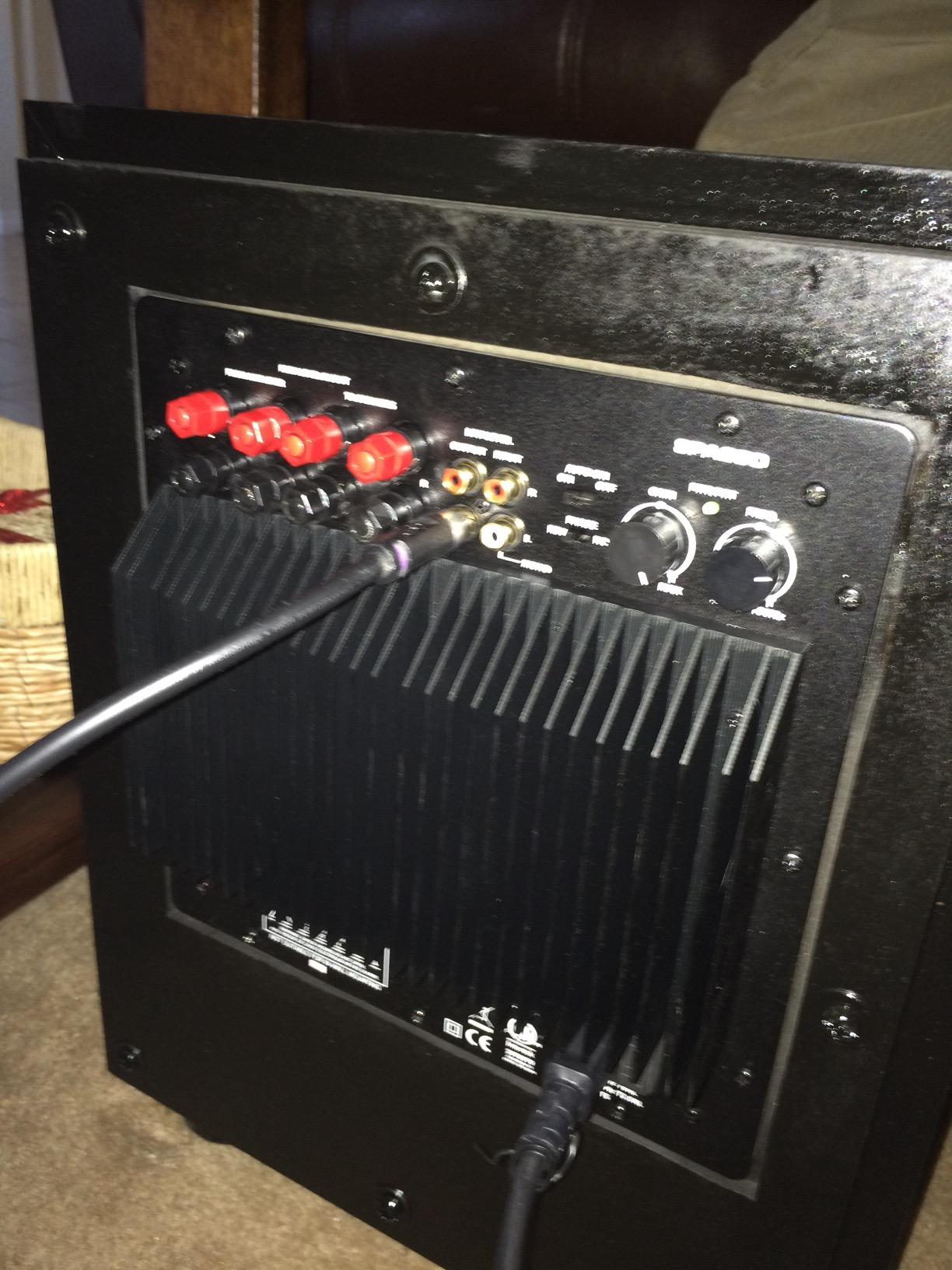 Dayton Audio SPA250 250 Watt Subwoofer Plate Amplifier customer photo 2