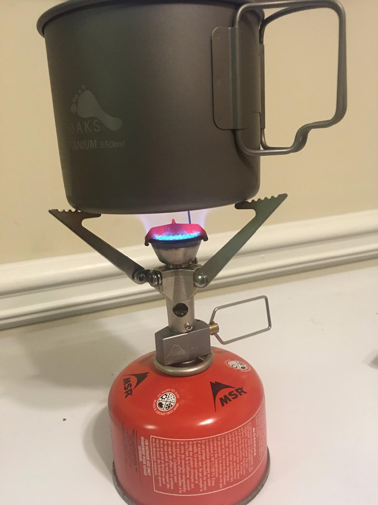 Snow Peak LiteMax Titanium Ultralight Backpackers Stove customer photo 2