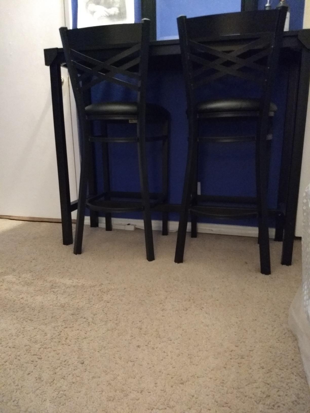 Flash Furniture Hercules Metal Restaurant Barstool, Black | X Back Style, Vinyl Upholstery, Durable Construction, Commercial Use customer photo 1
