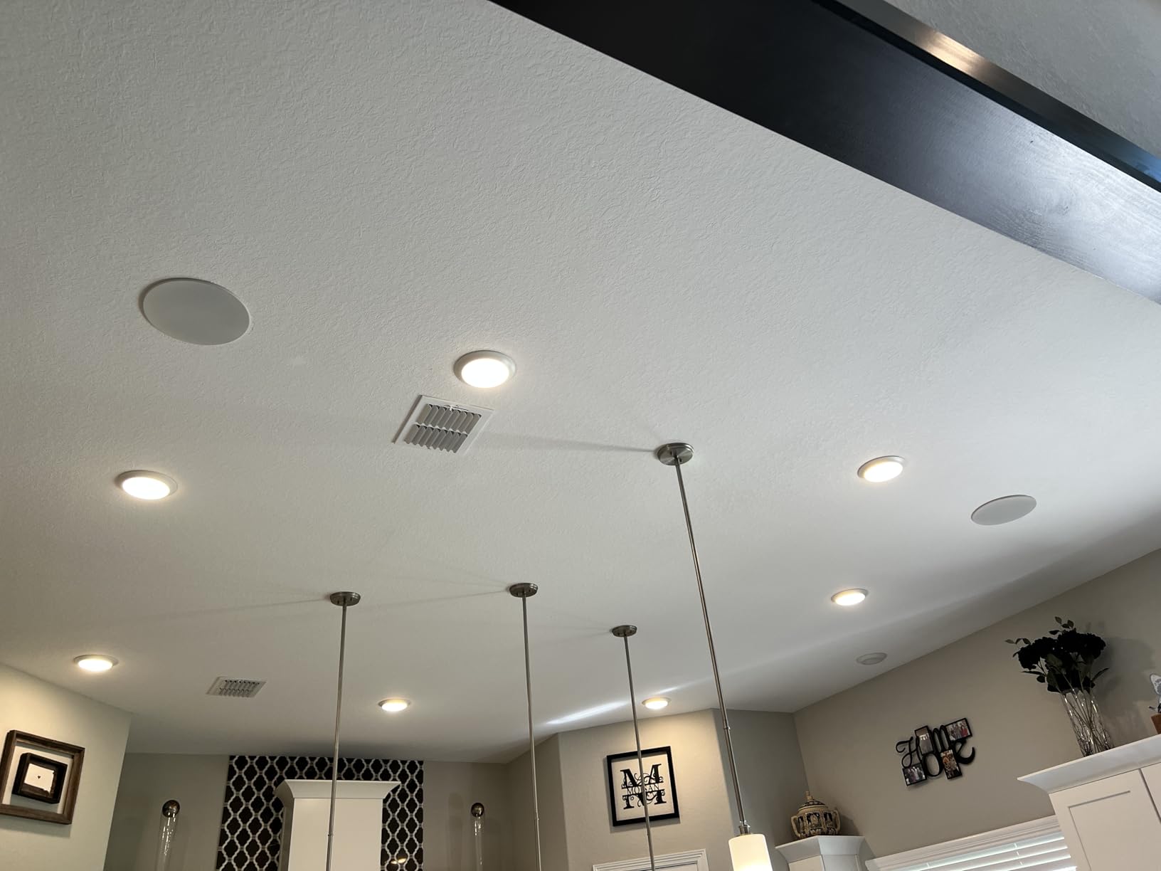 Micca R-8C Reference 8-Inch 2-Way in-Ceiling Speaker, Round, Each, White customer photo 2