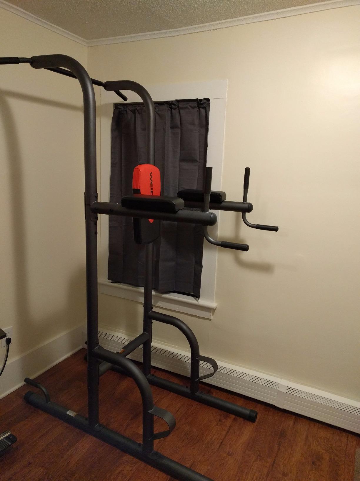 Weider Power Tower with 4 Workout Stations and 300 Lb. User Capacity customer photo 1