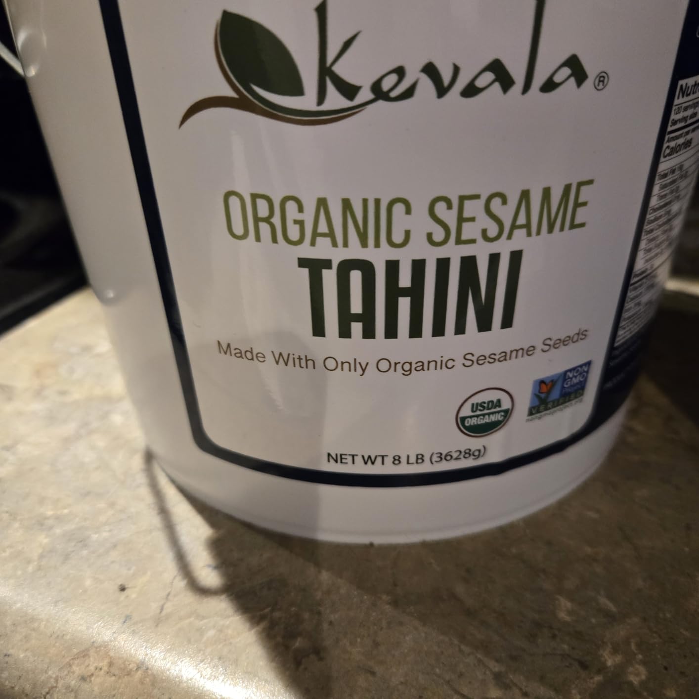 Kevala Organic Sesame Tahini | Smooth Hulled Sesame Paste | 16 oz customer photo 2