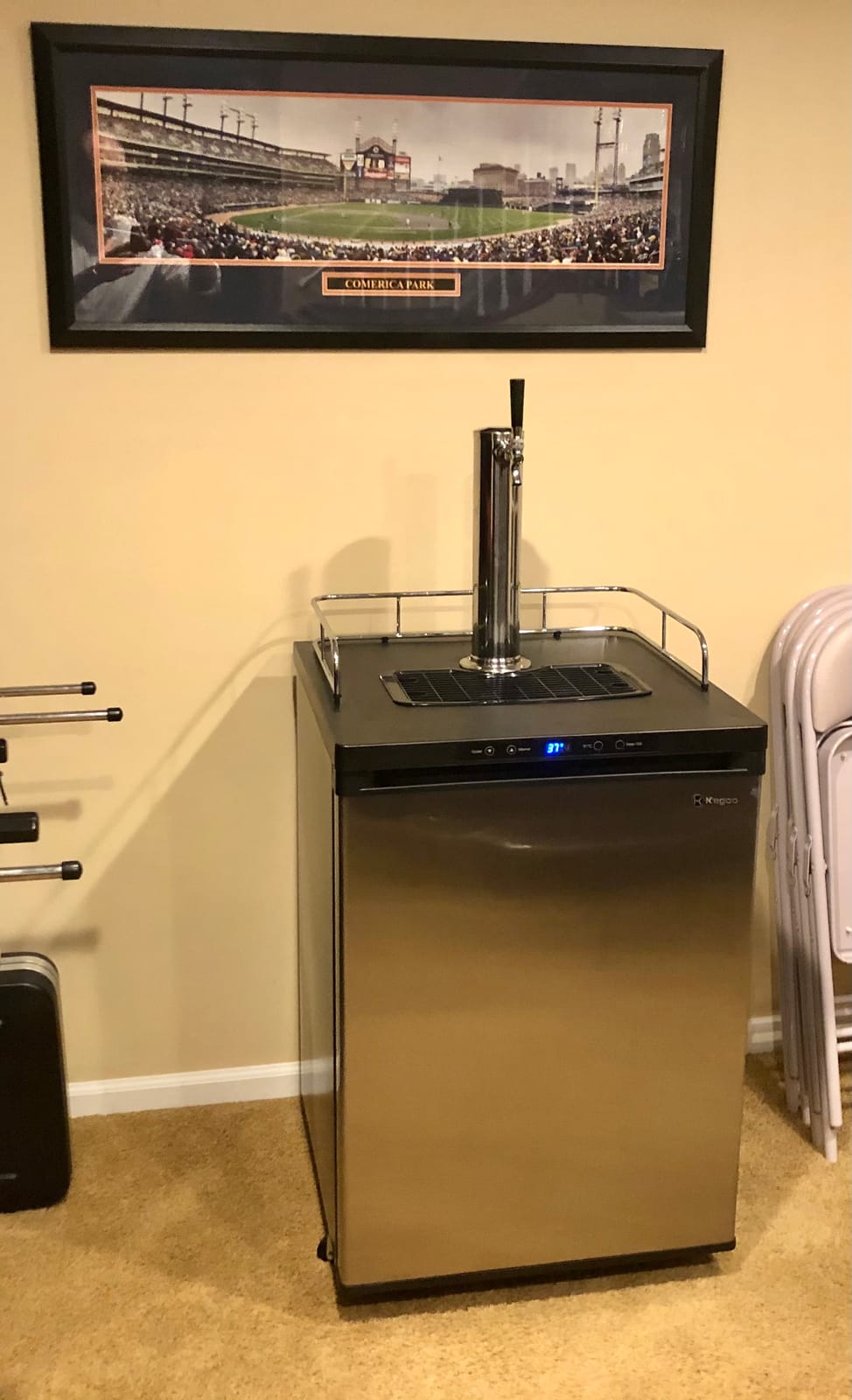 Kegco K309SS-1 Keg Dispenser, Stainless Steel customer photo 2