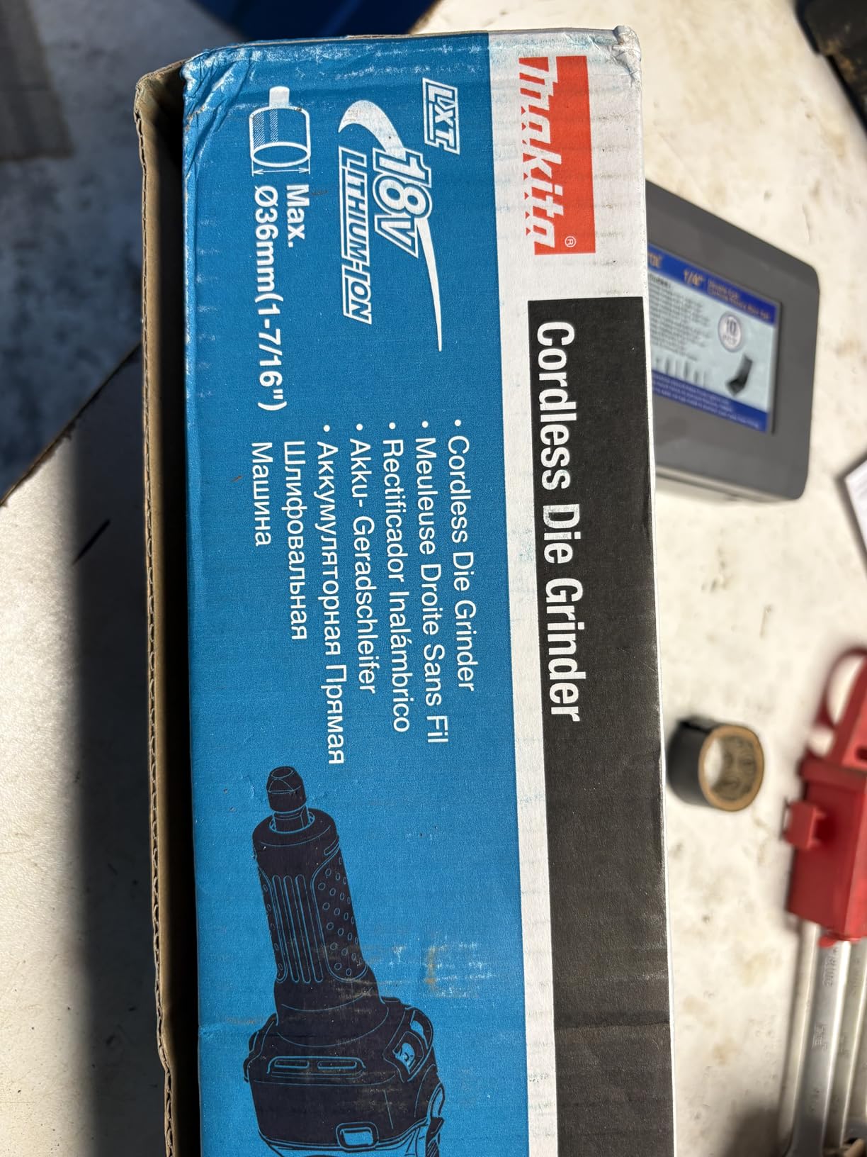 Makita XDG01Z 18V LXT Lithium-Ion Cordless 1/4