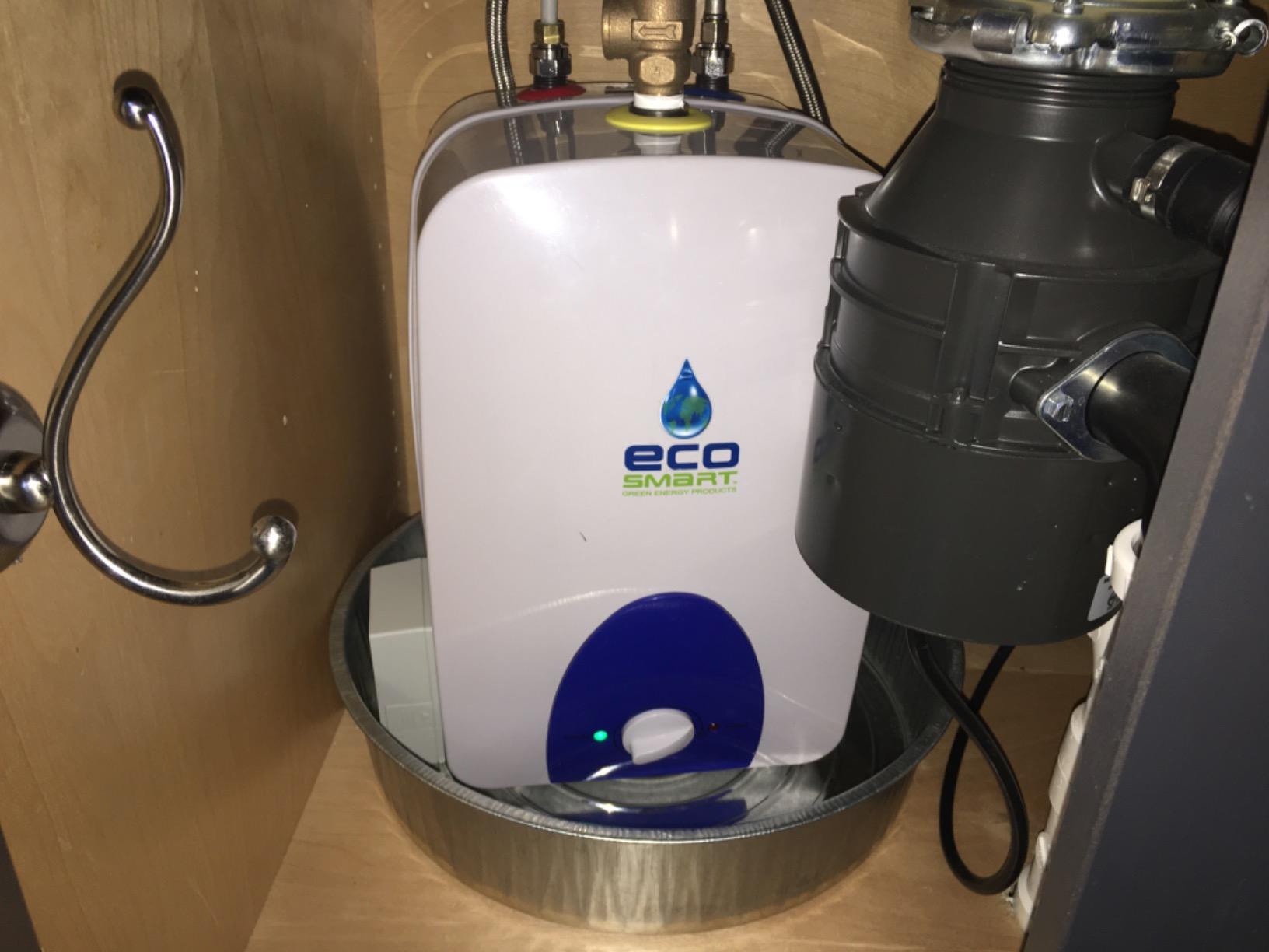Ecosmart ECO MINI 2.5 2.5-Gallon 120V Electric Mini Tank Water Heater, White customer photo 1