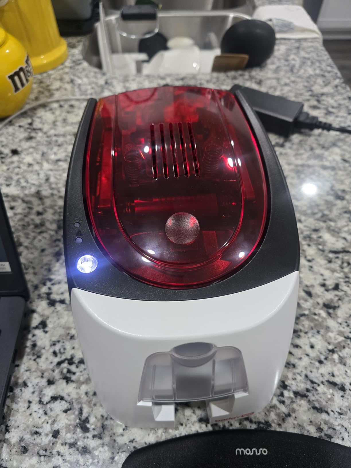 Badgy100 Plastic Card Printer with Badge Studio - ID Design Software for Full Color, Custom, Tamper Proof ID Badges in Seconds customer photo 2