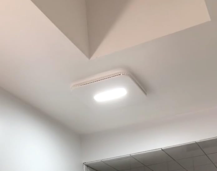 Broan-NuTone Bathroom Exhaust Fan with LED Light, Easy Retrofit, Quiet 1 Sone, 110 CFM customer photo 2