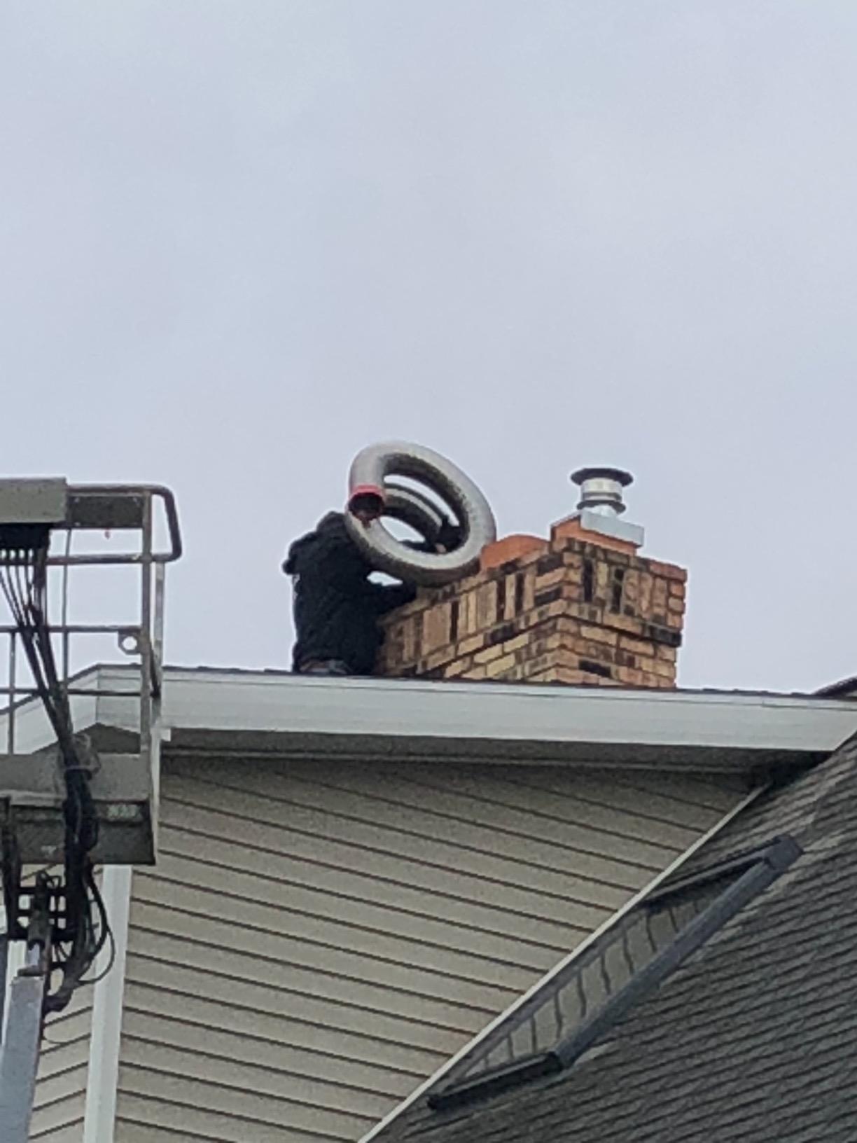 Rockford Chimney Supply 316 Stainless Steel Flexible Chimney Liner Insert Kit, 6 Inch x 25 Feet customer photo 1