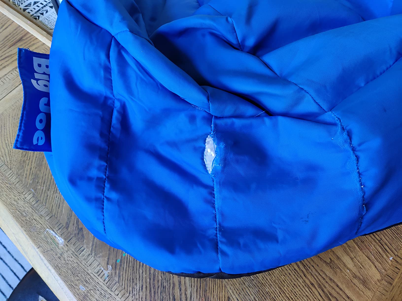 Big Joe Milano Beanbag Chair Kid's Sapphire Smartmax customer photo 1