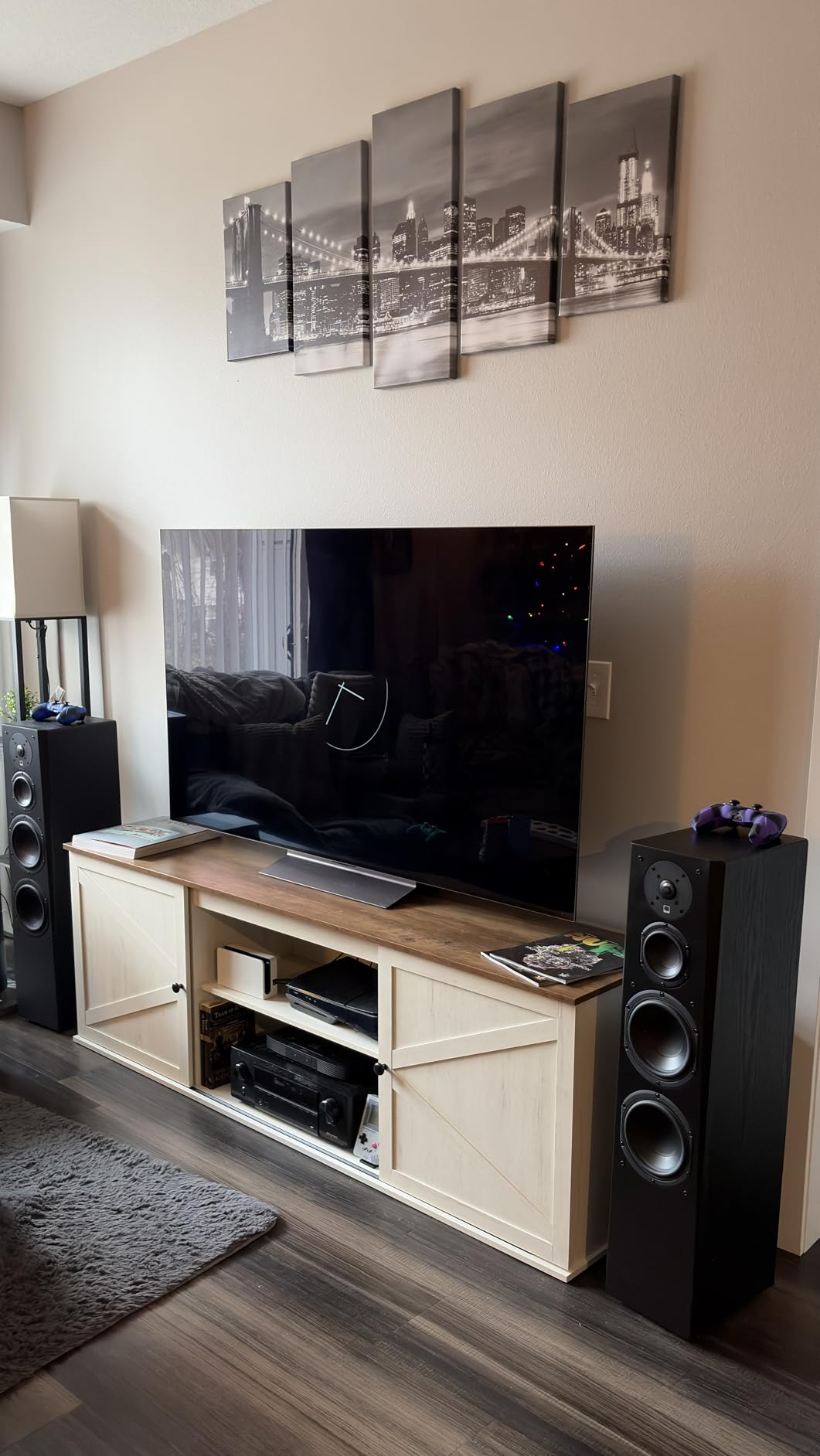 SVS Prime Tower Speakers - Pair (Premium Black Ash) customer photo 1