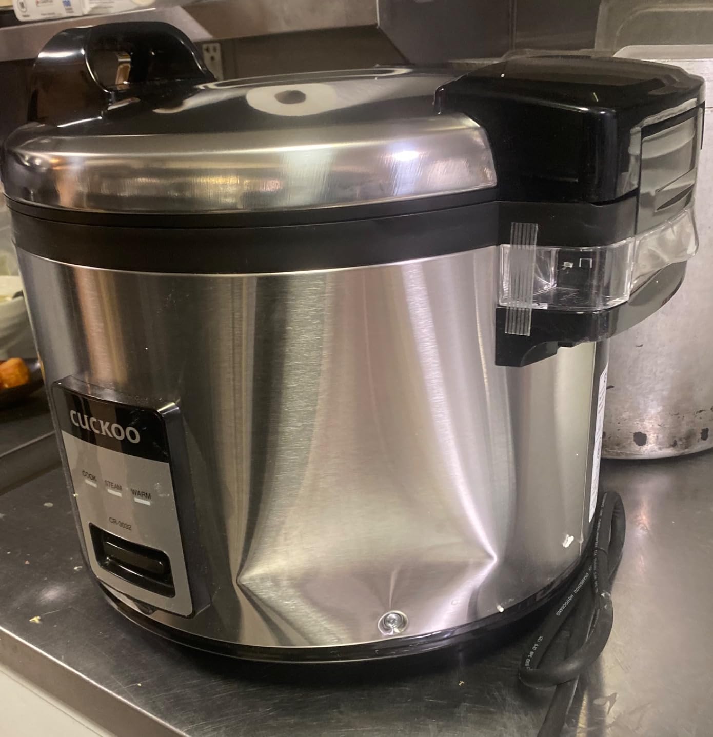 CUCKOO Commercial Rice Cooker and Warmer, 60-Cup Cooked, CR-3032 | 30-Cup Uncooked Capacity, Nonstick Inner Pot, 3 Cooking Modes, One-Touch Operation, Steam Cooking, Made in Korea customer photo 1