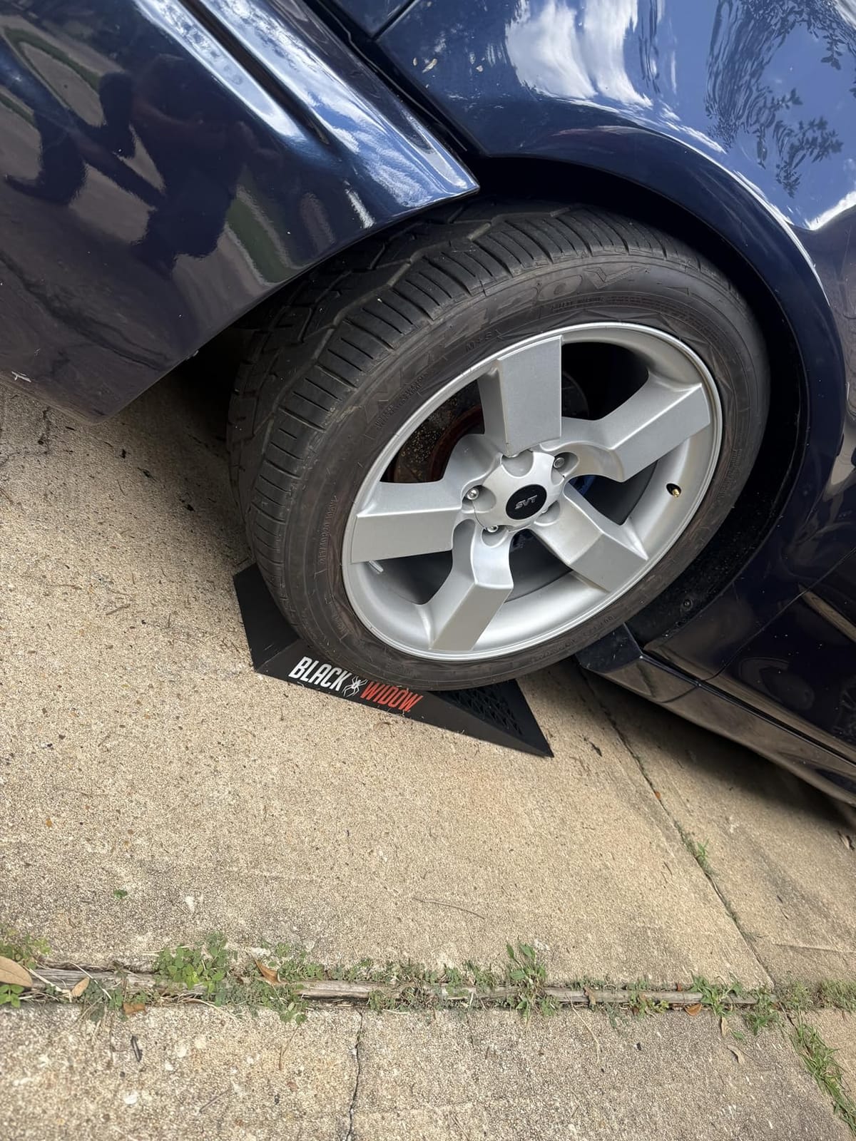 Low Car Ramps for Oil Change, 5,000 lb GAWR, 2.5