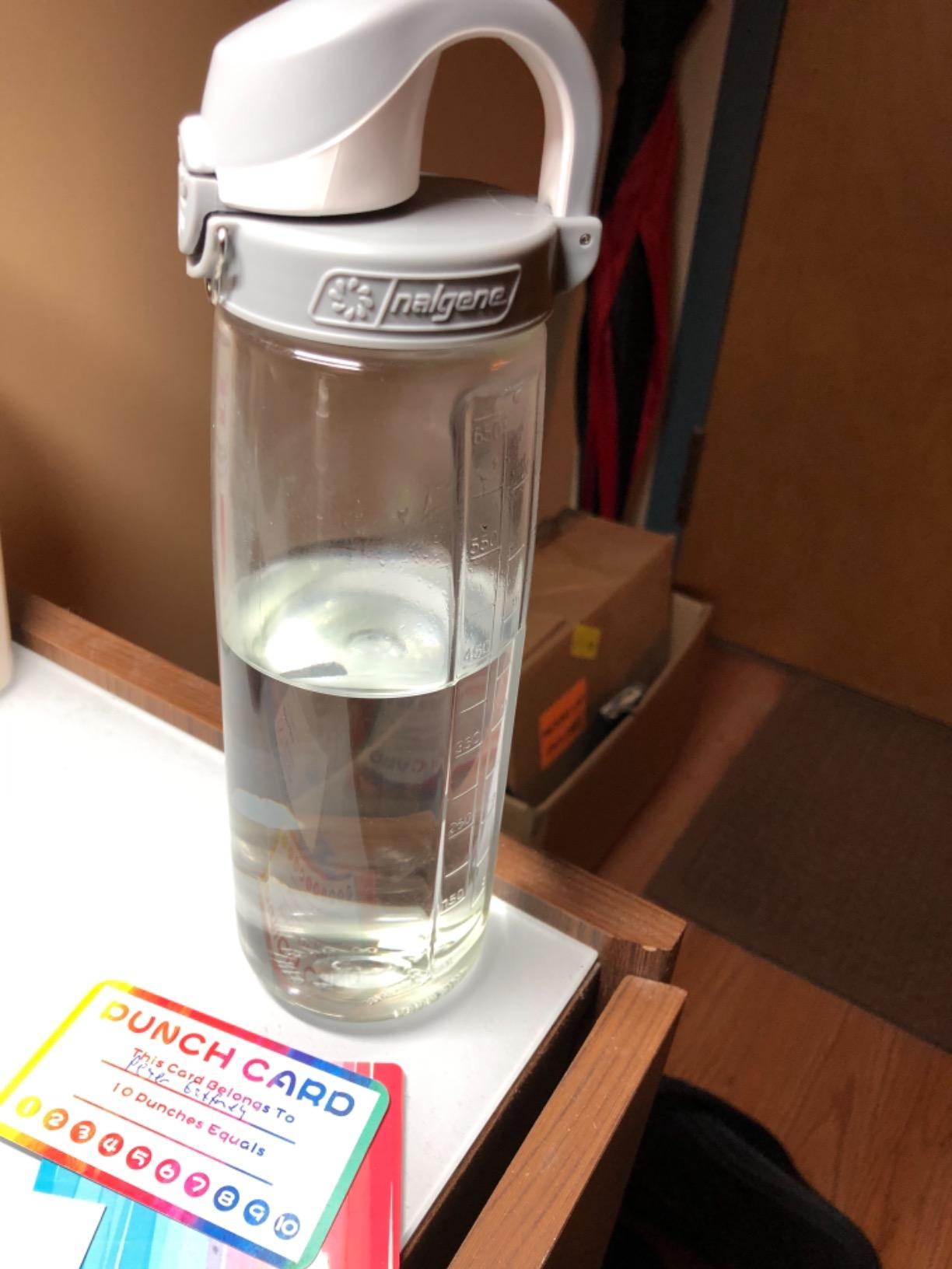 Nalgene On the Fly BPA-Free Water Bottle, Clear, 24 Oz customer photo 2