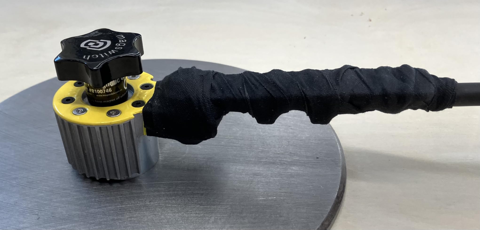 Magswitch 300 Amp Switchable Magnetic Welding Ground Clamp - Instant On/Off Hold for Flat & Round Surfaces - 200 lb Breakaway customer photo 1