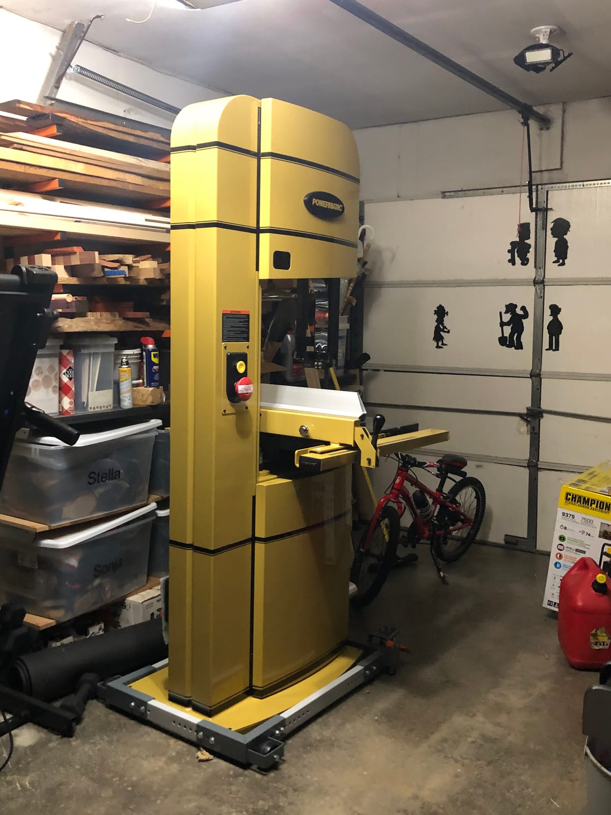 Powermatic 18-Inch Woodworking Bandsaw, 5 HP, 1Ph 230V (PM1800B) customer photo 2