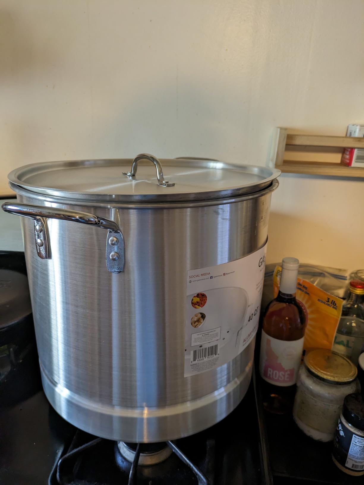 40 Qt Tamale Steamer Vaporera Stock Pot Premium Aluminum Tamalera 10 Gallons customer photo 2