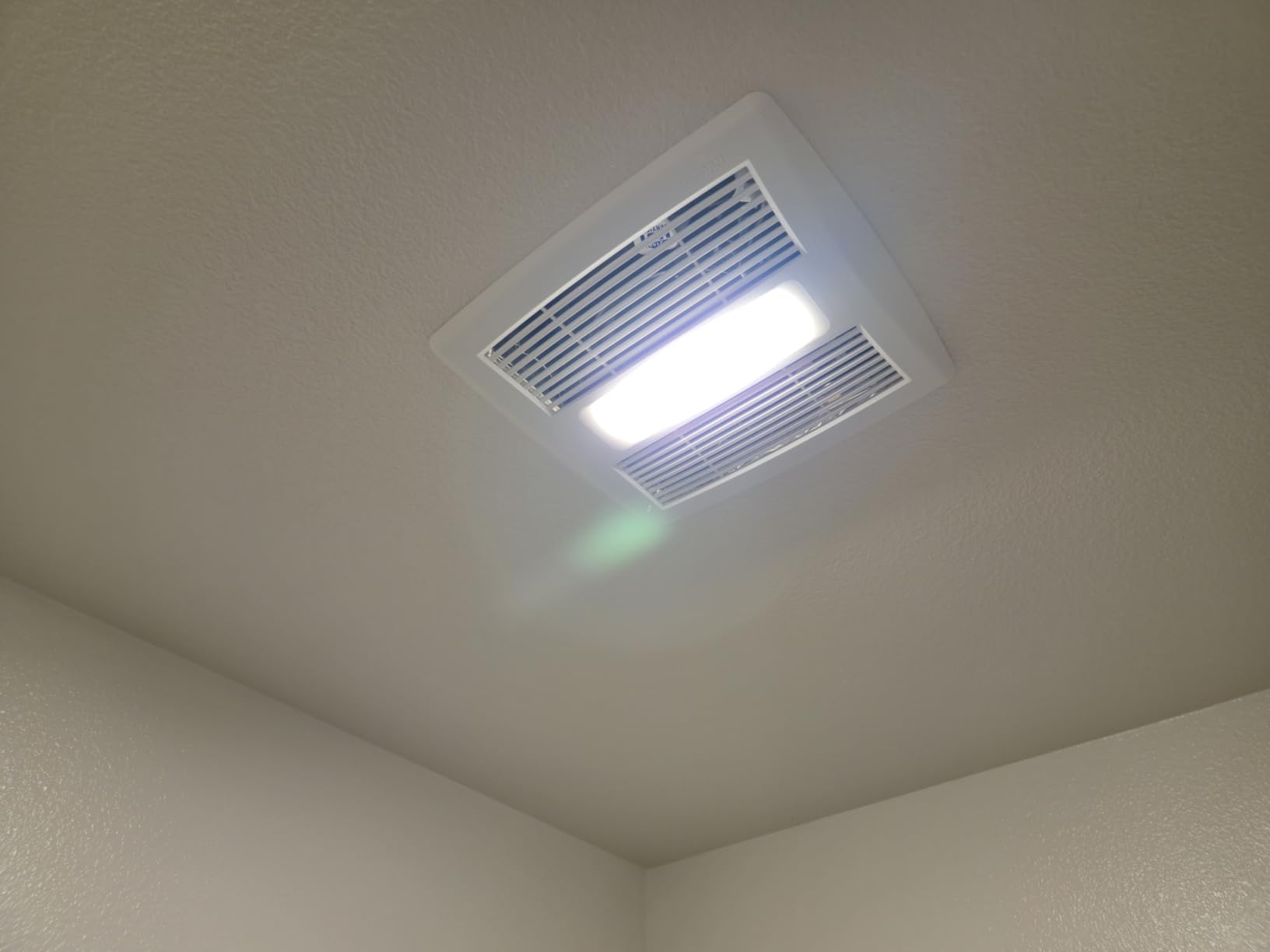 Broan-NuTone Bathroom Exhaust Fan with LED Light and Roomside Installation, Energy Star Certified, 110 CFM, 1.0 Sones, AE110L customer photo 1