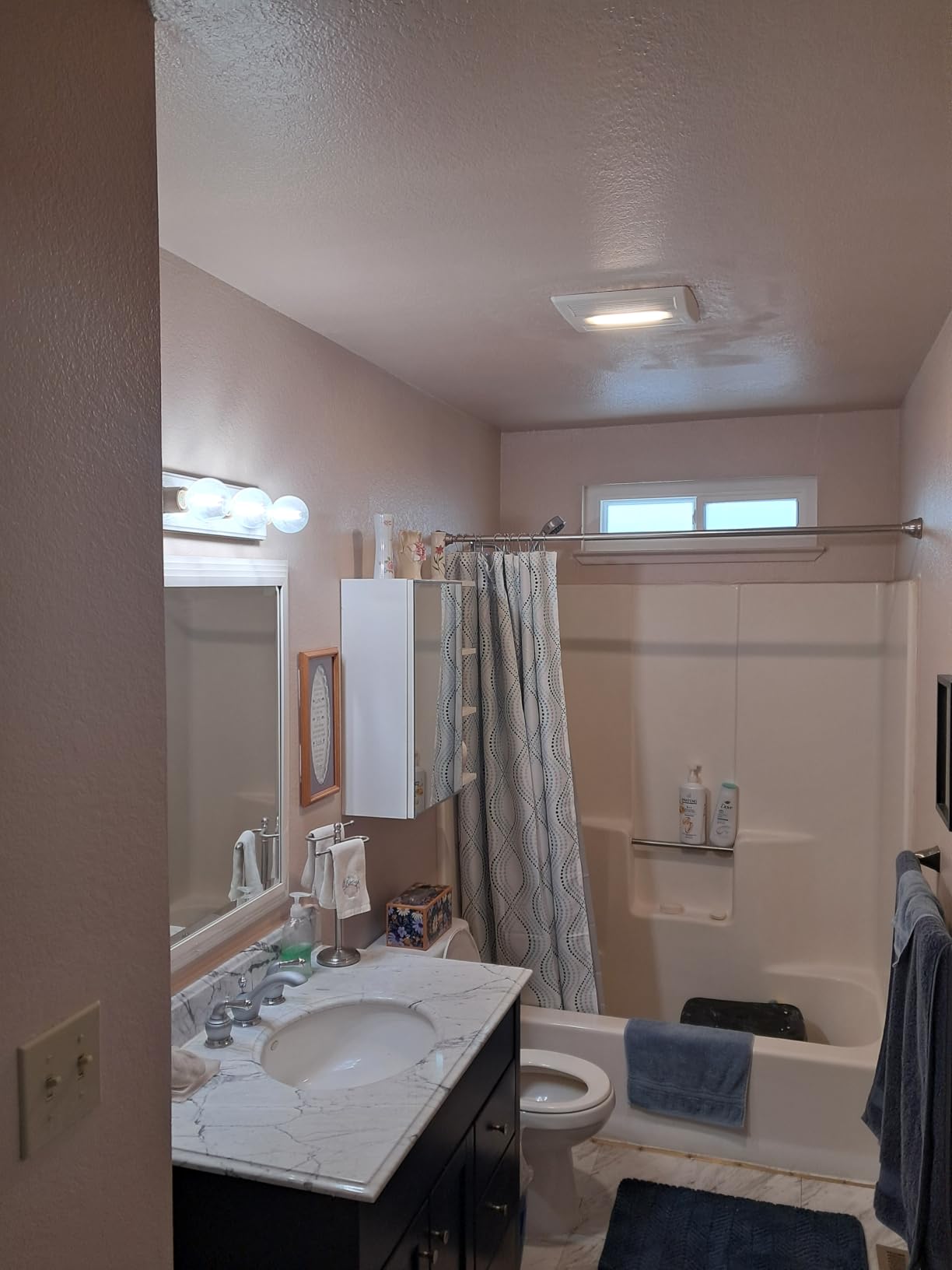 Broan-NuTone Bathroom Exhaust Fan with LED Light and Roomside Installation, Energy Star Certified, 110 CFM, 1.0 Sones, AE110L customer photo 2